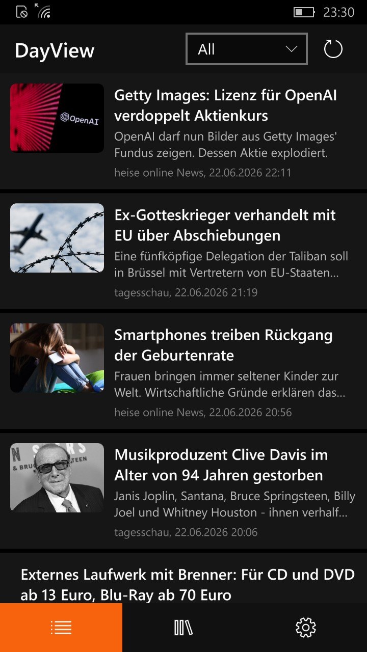 DayView screenshot