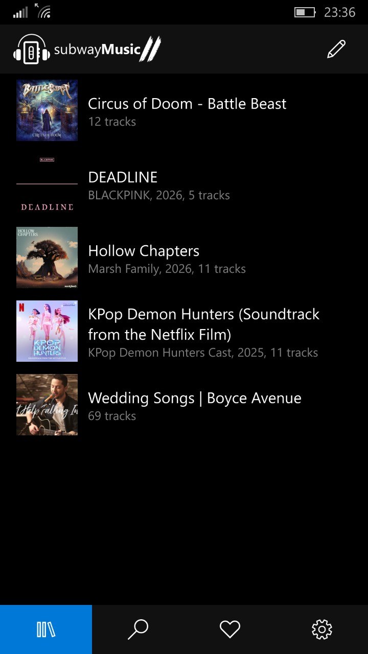 subwayMusic screenshot